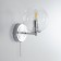 Sconces Citilux "Gallen" CL240311, 15x31 cm, 1x40W, e14, gray color gray