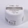 Heling gel, with dried flowers, 3 phase, 9 g, led/uv, transparent/turquoise color