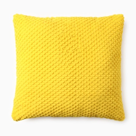 Pillow Ethel "Square" 40*40 cm, central yellow