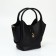 Bag Female Tout with zipper, black color