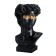 Vase "David" black with gold, 2.1 liters