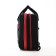 Lightning suitcase, road bag, set 2 in 1, black/red color