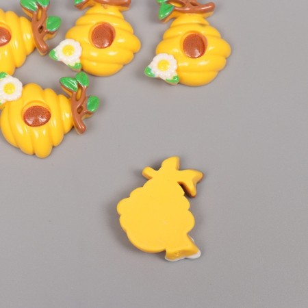 Decor for creativity Plastic "Bee Hive" set 6 pcs 2.8x2.7x0.8 cm-1