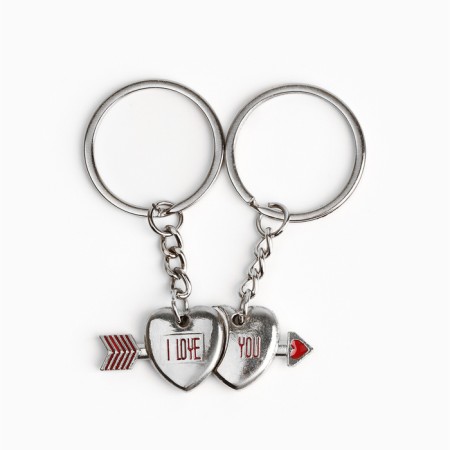 Key keychain, non -memorials "Friendship forever" 9 x 13 cm-2