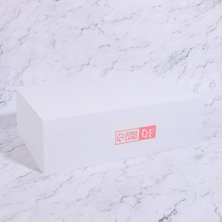 Square organizer for storage, 1 section, glass, 29 × 17.5 × 6.5 cm, the color is transparent/black-5