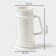 Mug Magistro Olivequeen, 750 ml, 13 × 10 × 18.5 cm, porcelain, white
