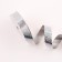 Holographic tape for decor and gifts, silver, 2 cm x 50 m