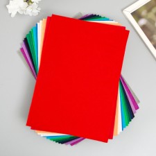 A set of soft felt 
