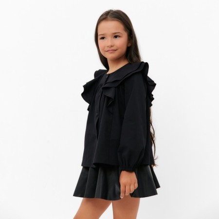 Children's shirt KAFTAN, p. 34 (122-128), black-2