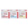 Stapler No. 10 to 15 sheets with brackets, blister, mix