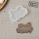 Silicone Mold "Happy Birthday", the color is transparent