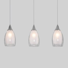 Suspended lamp with glass ceiling Cosmic, 15W, E14, 62x12 cm