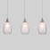 Suspended lamp with glass ceiling Cosmic, 15W, E14, 62x12 cm
