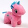 Soft toy "Magic near", unicorn, color mix