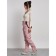 Semicunners of winter winter, size 48, light pink color