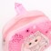 Baby backpack for the girl "Cute Bunny"