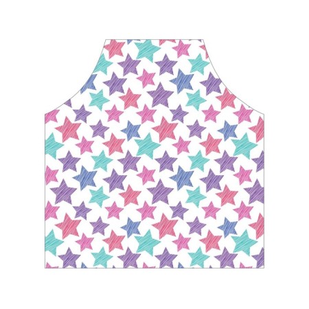 Apron kitchen with a photo print "Stars", adjustable, size OS-2