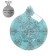 Glass Serving shares "Christmas tree toy. Snowflake ", 18.2 × 15.5 cm