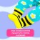 Clothes for dolls 38-42 cm "Funny bee": koplots
