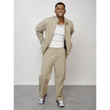 Sports suit men's, size 54, beige color-14