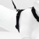 Kit for cats, width 1 cm, Osh 16.5-27 cm, fire 21-35 cm, leash 120 cm, black