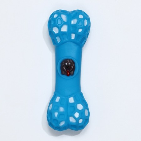 BOOK BOOK "Bone with a portrait" for dogs, 15 cm, blue-1