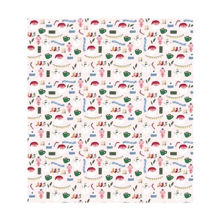 Set of napkins for setting the table "The mood of the holiday", rectangular, size 32x46 cm, 4 pcs-2