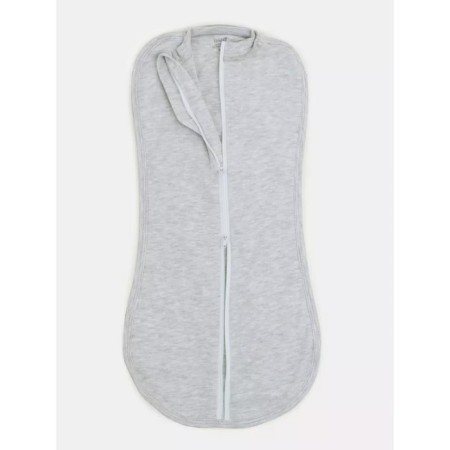 Diamond cocoon on the zipper Rant Base, height 62 cm, color is light gray melange-1