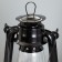 Kerosene lamp decorative black 14x18x30 cm risalux