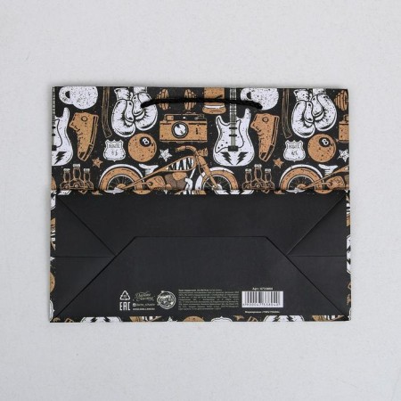 Gift Laminated Horizontal Package, Packaging, For the Best Man, MS 23 x 18 x 10 cm-4