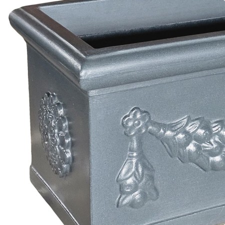 Kashpo for flowers "Roman" 60x27.5x27 cm, 30 l, color anthracite-1
