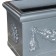 Kashpo for flowers "Roman" 60x27.5x27 cm, 30 l, color anthracite