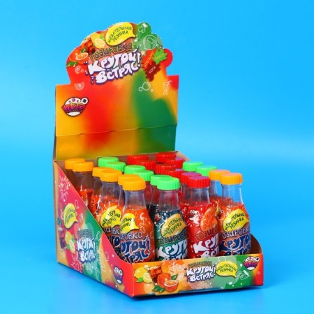 Chewing gum "steep" in a bottle of 5 g-1