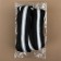 Braid knitted lamps 40 mm, 9.1 ± 0.5 m, black/silver/white color