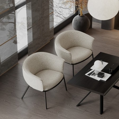 Paal lounge-peel, 740 × 700 × 650 mm, Builder, Gray Color-12