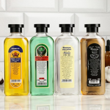 Hair shampoo "Hops and malt" 300 ml-3