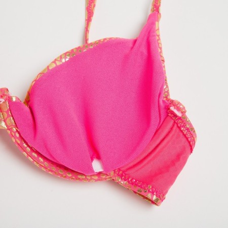 Swimsuit female separate minku pink color, size 42-8