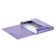 A4 elastic band, 800 μm, Calligrata Top "Mistral", Korex 40 mm, up to 300 sheets, lilac metallic