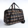 Road bag with lightning, external pocket, long belt, brown color