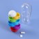Airman - an organizer "Week", English letters, d = 5 × 12.5 cm, 7 drawers, multi -colored containers