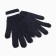 Female gloves, dark blue color, size 18