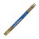 The knitting needles are straight, metal, 35 cm/2.0 mm