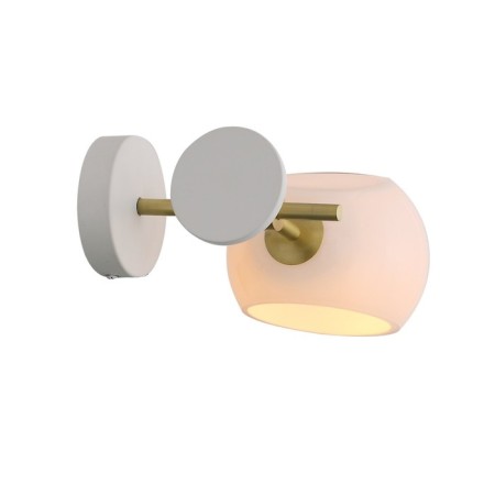 Sconces st. SL434.501.01. Calmare. 1x40 W, E14, 32.2x15 cm, white color-8