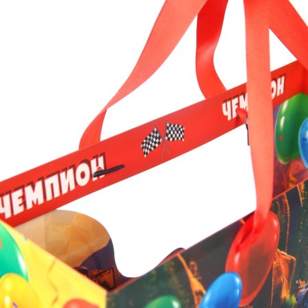 Gift package, 31x26x1 cm, packaging, wheelbarrows-7