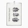 Bathroom mat Ethel Natural Print 50x80 cm, 100% p/e, velor