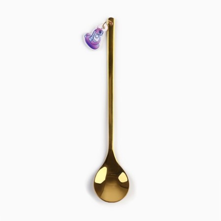 New Year's spoon with a plastic suspension “New Year: Believe in Dream”, 14.8 x 2.7 cm-3