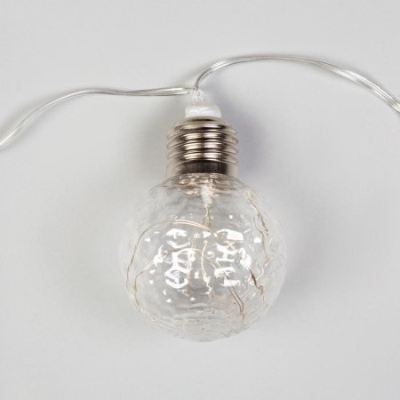 Garland “thread” 3 m with nozzles “ball bulbs”, ip20, transparent thread, 80 LED, glow blue, 8 modes, 220 V-3