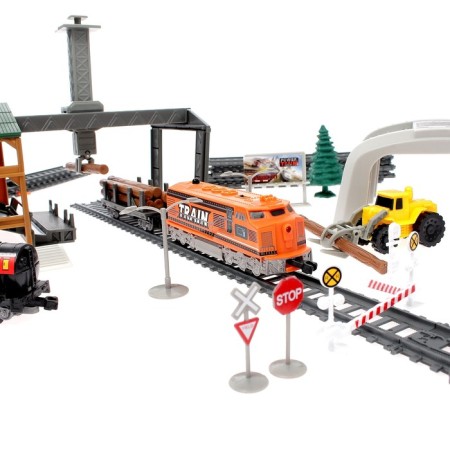 Lesopilka railway, radio control, works from batteries, light-3
