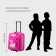 Baby suitcase 34 l (XS), Sacvoyage, lightning department, pink color