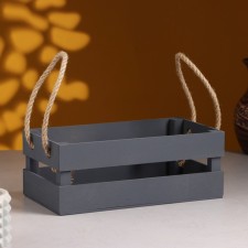 Wooden Kashpo 24.5 × 13.5 × 9 cm 